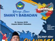Keluarga Besar SMAN 1 Babadan Mengucapkan Selamat Hari Olahraga Nasional 2022