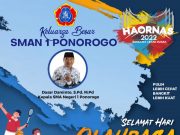 Keluarga Besar SMAN 1 Ponorogo Mengucapkan Selamat Hari Olahraga Nasional 2022