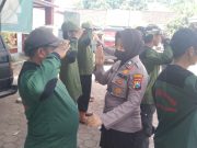 Polwan Polres Situbondo Latih Linmas, Pengamanan Pilkades Serentak