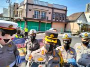 Tekan Lakalantas, Jajaran Polres Batu Gelar Sosialisasi Ops Zebra 2022