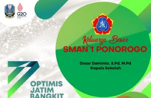 Keluarga Besar SMAN 1 Ponorogo Mengucapkan Selamat Hari Jadi ke-77 Provinsi Jawa Timur
