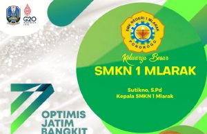 Keluarga Besar SMKN 1 Mlarak Mengucapkan Selamat Hari Jadi ke-77 Provinsi Jawa Timur