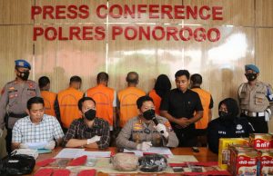 Satreskrim Polres Ponorogo Berhasil Meringkus Spesialis Pencuri Susu, 4 Orang Jadi Tersangka