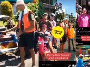 Nyamar Jadi Jukir, Perwira Polisi di Polres Ponorogo Bagi Rezeki Kepada Abang Becak