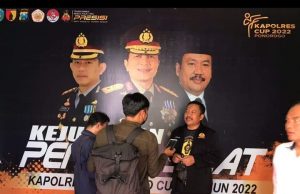 Ketua IPSI Ponorogo Hadiri Kejuaraan Pencak Silat Kapolres Cup 2022