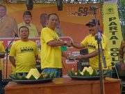 DPD Golkar Ponorogo Peringati HUT ke 58 Gelar Jalan Sehat dan Lomba Musik