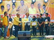 Sukses, Festival Musik Peringati HUT Golkar ke 58 DPD Golkar Ponorogo, Juara 1 Granat Band Surabaya