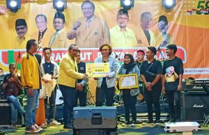Sukses, Festival Musik Peringati HUT Golkar ke 58 DPD Golkar Ponorogo, Juara 1 Granat Band Surabaya
