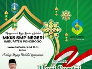 MKKS SMP Negeri Ponorogo Mengucapkan Selamat Hari Santri Nasional