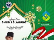 SMKN 1 Slahung Mengucapkan Selamat Hari Santri Nasional 22 Oktober 2022