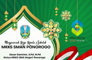 MKKS SMA Negeri Ponorogo Mengucapkan Selamat Hari Santri Nasional