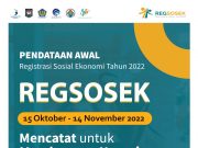 Sukseskan REGSOSEK Mencatat untuk Membangun Negeri