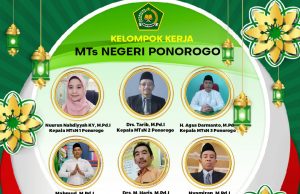 Kelompok Kerja MTs N Ponorogo Mengucapkan Selamat Hari Santri Nasional