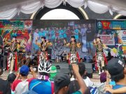 Pemkab Ponorogo Sosialisasi Rokok Ilegal di Grebeg Suro Jambore Nasional Minitrek Minion