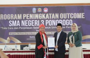 Target Lulusan Diterima Universitas Pertahanan RI, SMAN 3 Ponorogo Datangkan Brigjen TNI Purn Moh Zaelani