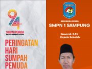 Keluarga Besar SMPN 1 Sampung Mengucapkan Selamat Hari Sumpah Pemuda 28 Oktober 2022