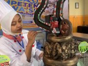 Kue Sirkuit Moto GP Mandalika Antarkan Kuny Humayroh Siswi SMKN 2 Ponorogo Juara 1 LKS Tingkat Nasional