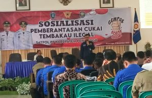 Satpol PP Ponorogo Gelar Sosialisasi Pemberantasan Rokok Ilegal, Bea Cukai Madiun: Paparkan UU Cukai