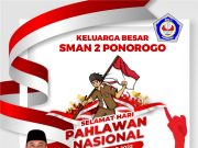 SMAN 2 Ponorogo Mengucapkan Selamat Hari Pahlawan 10 November 2022