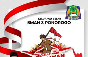 SMAN 3 Ponorogo Mengucapkan Selamat Hari Pahlawan 10 November 2022