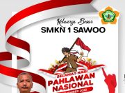 Keluarga Besar SMKN 1 Sawoo Mengucapkan Selamat Hari Pahlawan 10 November 2022
