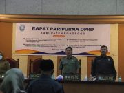 Paripurna DPRD Jawaban Bupati Ponorogo Atas Pandangan Umum Fraksi-fraksi Terhadap RAPBD tahun 2023