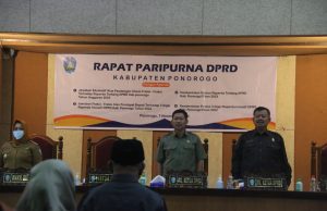 Paripurna DPRD Jawaban Bupati Ponorogo Atas Pandangan Umum Fraksi-fraksi Terhadap RAPBD tahun 2023
