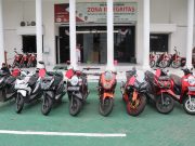 Polrestabes Surabaya Berhasil Ungkap Curanmor, 4 Tersangka dan 8 Unit Sepeda Motor Diamankan