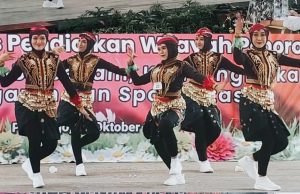 Angkat Kearifan Lokal, SMKN 2 Ponorogo Juara 1 Lomba Senam Kreasi