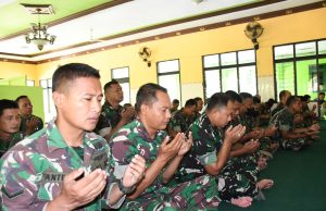 Kodim 0802/Ponorogo Sholat Ghaib Korban Gempa Cianjur