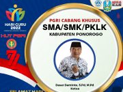 PGRI Cabang Khusus SMA/SMK/PKLK Ponorogo Mengucapkan Selamat Hari Guru Nasional & HUT Ke-77 PGRI 22 November 2022