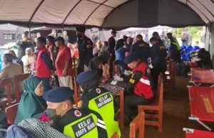 Tim Medis Brimob Polri Jemput Bola, Beri Pelayanan Kesehatan Pengungsi Gempa Cianjur