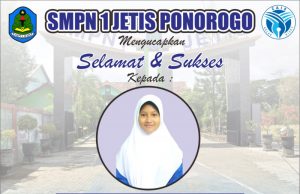 Nadya Kusuma Tim Riset SMPN 1 Jetis Juara 1 LKIP Tingkat Nasional