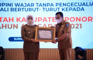 Ponorogo Raih WTP 10 Kali Berturut Tanpa Putus, Bupati Sugiri: Itu Kewajiban Standar Pelaporan