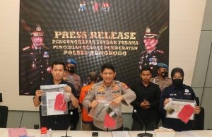 Gerak Cepat Satreskrim Polres Ponorogo Berhasil Tangkap Komplotan Spesialis Pencuri Mobil Pick Up