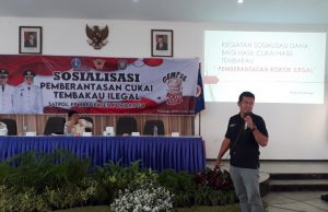 Berantas Rokok Ilegal, Polres Ponorogo Ingatkan Sanksi Pidana
