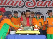 Bupati Sugiri Sancoko Jalan Santai Bareng Ribuan Guru PGRI Cabang Ponorogo