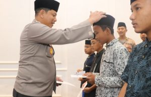 Kapolres Ponorogo Gelar Doa Bersama dan Santuni Anak Yatim Piatu
