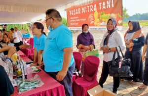 Jelang Nataru, Dinas Pertanian Ketahanan Pangan dan Perikanan Ponorogo Gelar Pasar Pangan Berkualitas di Desa Jambon