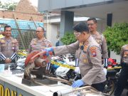 Cipta Kondisi Jelang Nataru, Polres Ponorogo Razia Puluhan Kendaraan Tidak Sesuai Speak