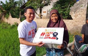 BMH Jatim Salurkan Bantuan Sayur dan Buah Untuk Korban Gempa Cianjur