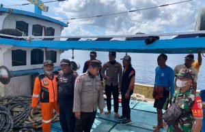 Antisipasi Konflik Antar Nelayan, Polres Sumenep Amankan Kapal Nelayan Asal Probolinggo di Laut Masalembu