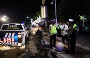 Jelang Nataru, Polres Trenggalek Gelar Penertiban Knalpot Brong