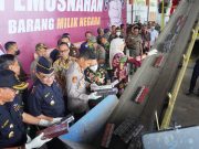 Hasil Operasi Gabungan Polres Batu, Dua Juta Rokok Ilegal Dimusnahkan