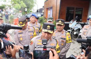 Kunjungi Pos Pam di Nganjuk, Kapolda Jatim Minta Waspadai Gangguan Kamtibmas dan Lonjakan Arus Lalulintas