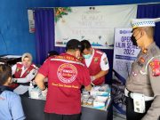 Nataru, Polres Trenggalek Gelar Pemeriksaan Kesehatan Hingga Tes Urine