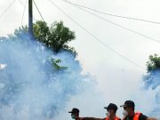 Atasi Penyakit Chikungunya, Diskes Ponorogo Lakukan Foging, Di Desa Bulu Lor, Jambon