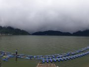 Air Mancur Menari Ngebel Songsong Malam Tahun Baru