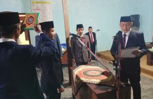 Konsolidasi Internal dan Eksternal, Camat Jambon Shandra Aji Resmi Lantik Joko Agus sebagai Pjs. Kades Bulu Lor