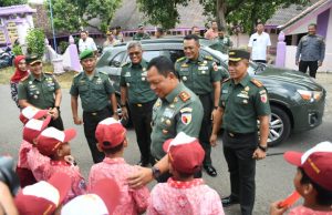 Pangdam V/ Brawijaya Kunjungi Kecamatan Sampung, Ada Apa?
